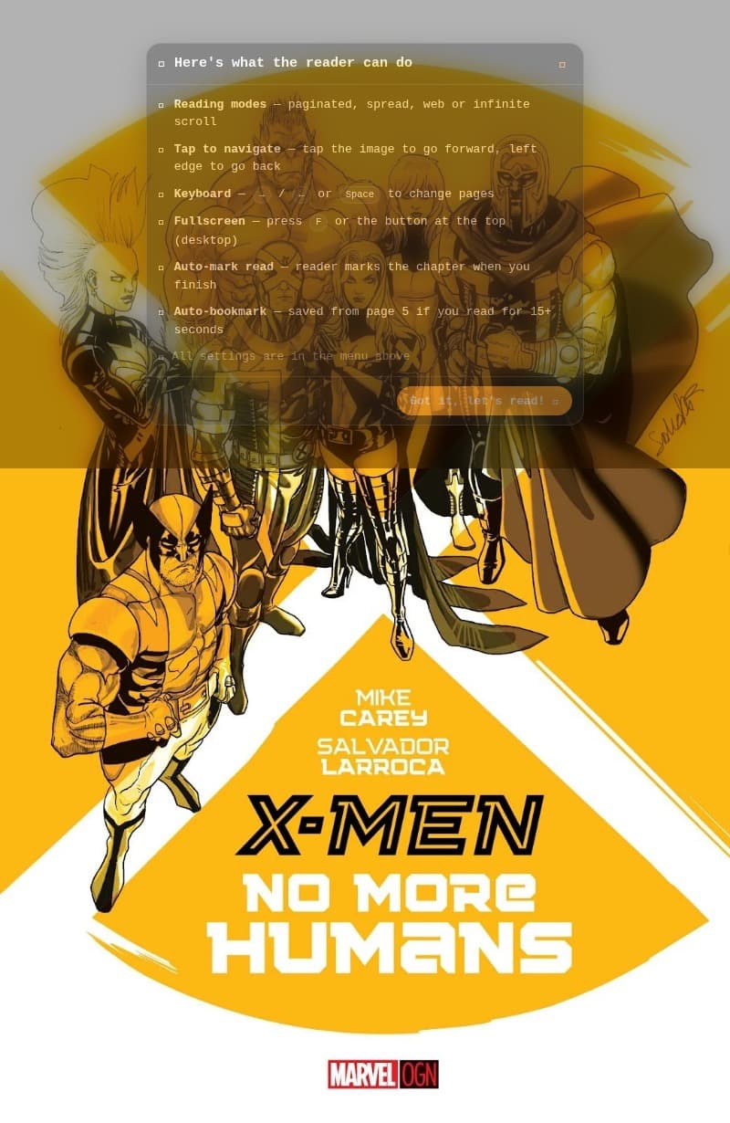 X-Men: No More Humans
