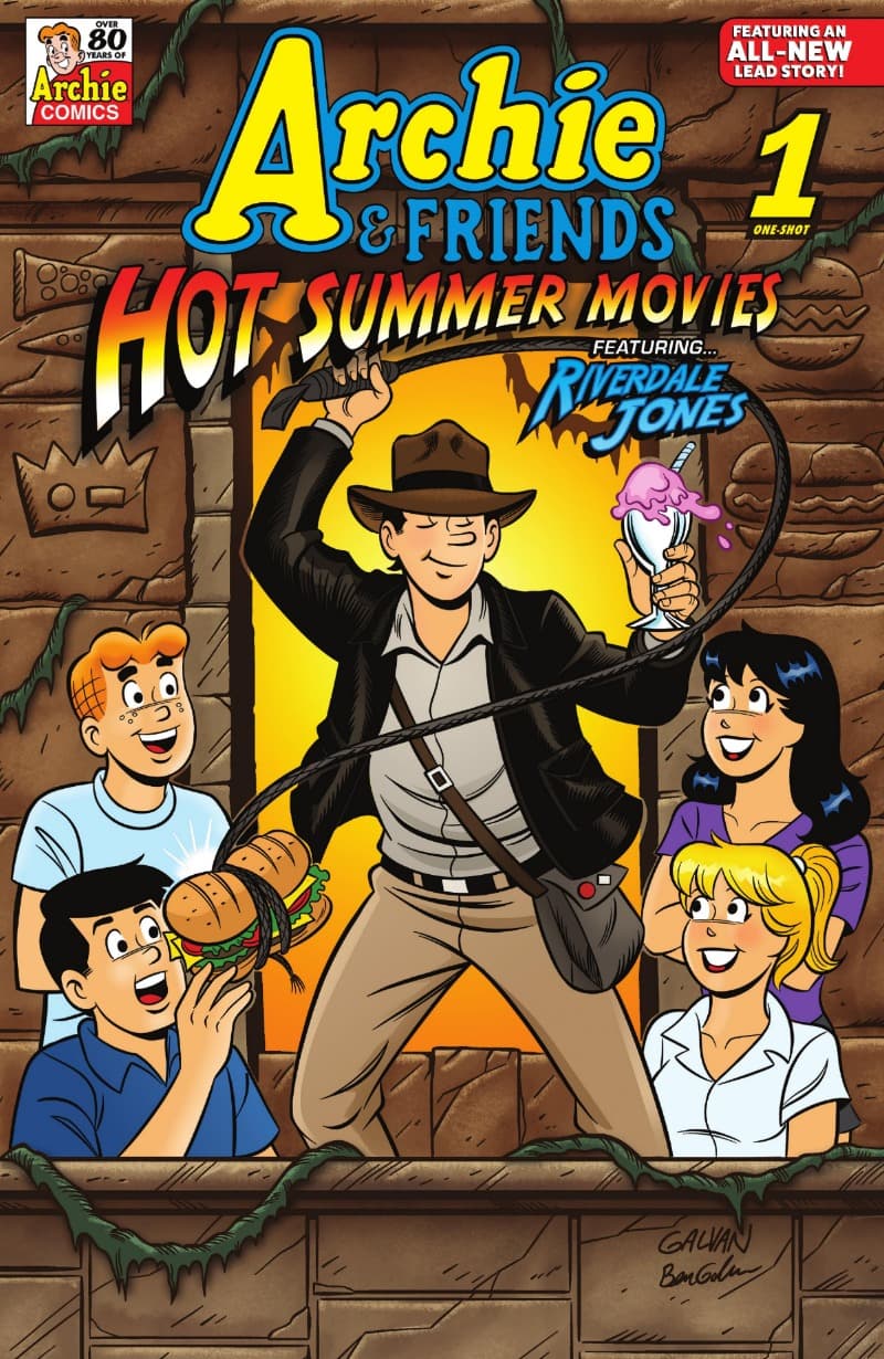 Archie & Friends: Hot Summer Movies (2023) comic cover - Read online free