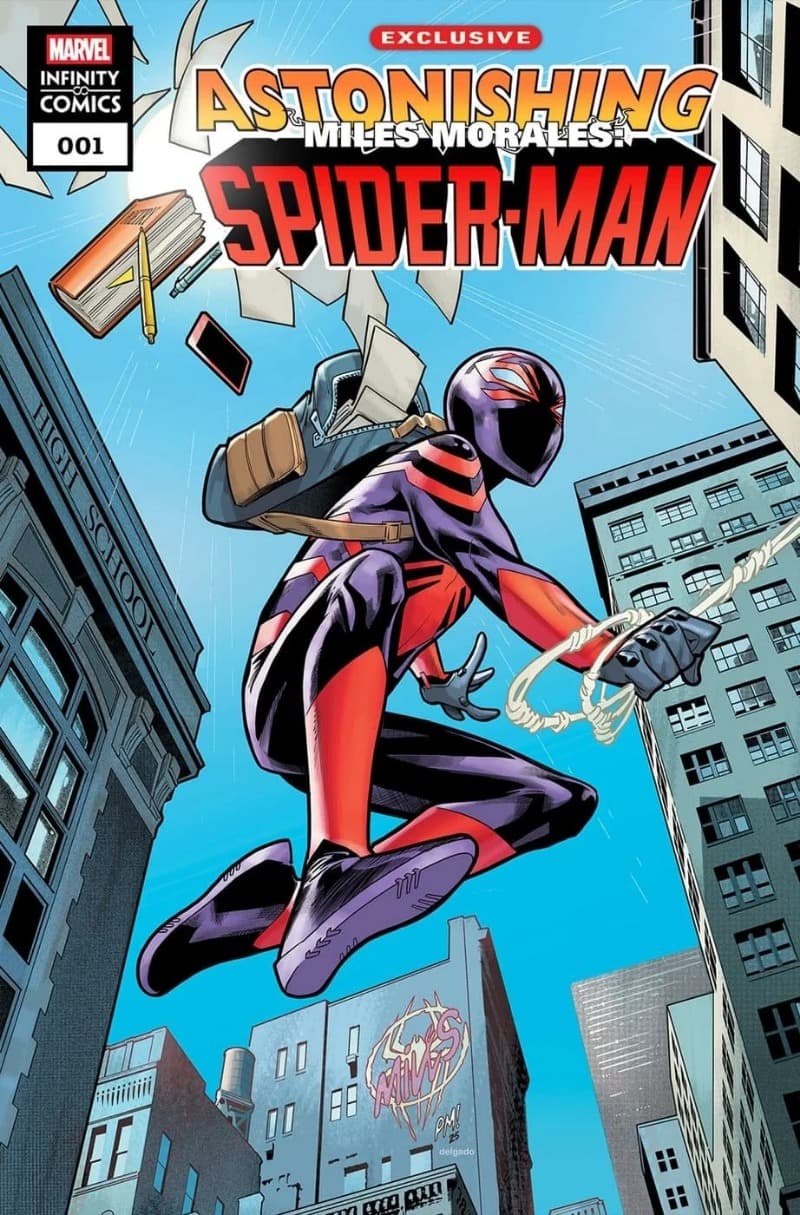 Astonishing Miles Morales: Spider-Man Infinity Comic (2025-) comic cover - Read online free