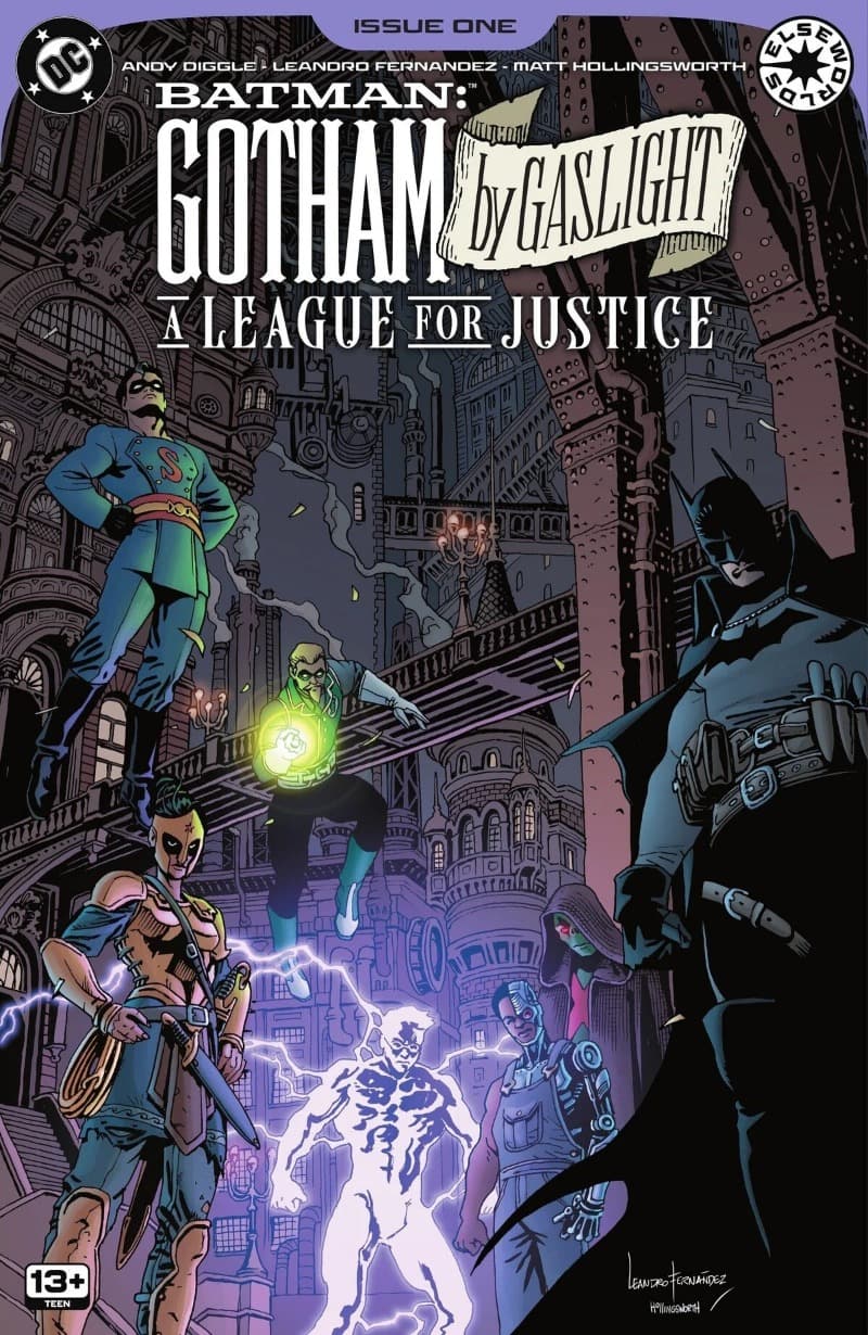 Batman: Gotham by Gaslight – A League for Justice (2025-) comic cover - Read online free