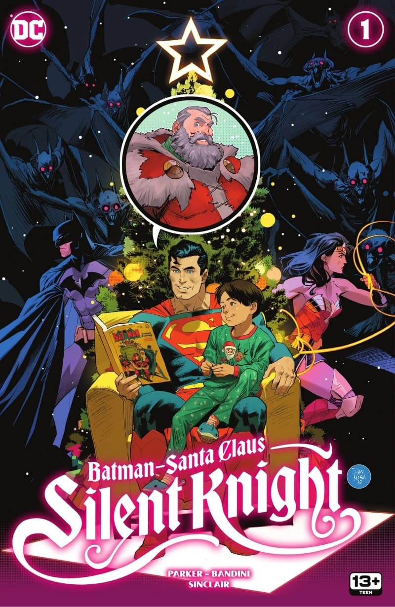 Batman / Santa Claus: Silent Knight (2023-) comic cover - Read online free