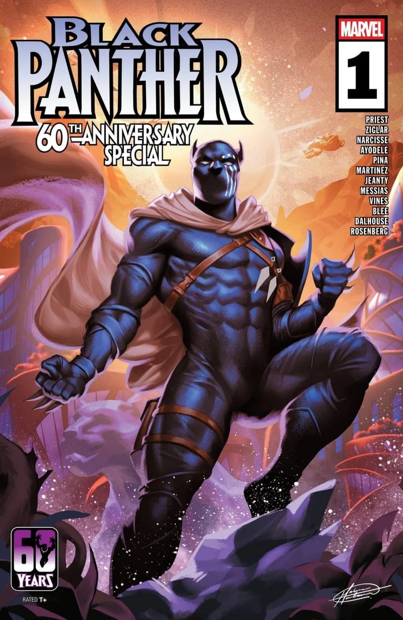 Black Panther 60th Anniversary Special (2026) comic cover - Read online free