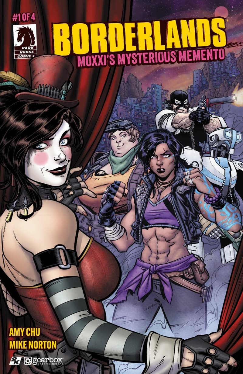 Borderlands: Moxxi's Mysterious Memento (2024-) comic cover - Read online free