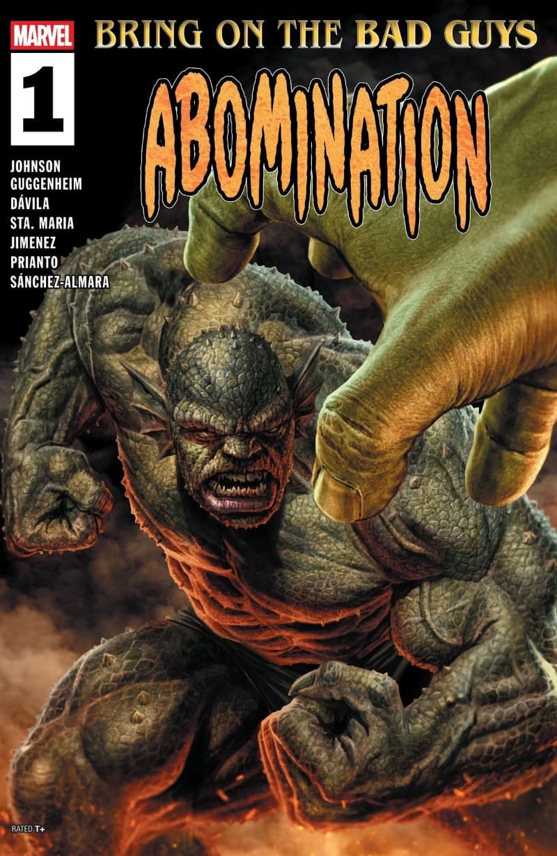 Bring on the Bad Guys: Abomination (2025) comic cover - Read online free