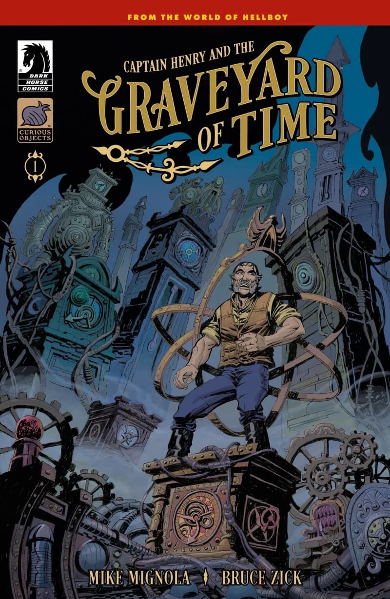 Captain Henry and the Graveyard of Time (2025-) comic cover - Read online free