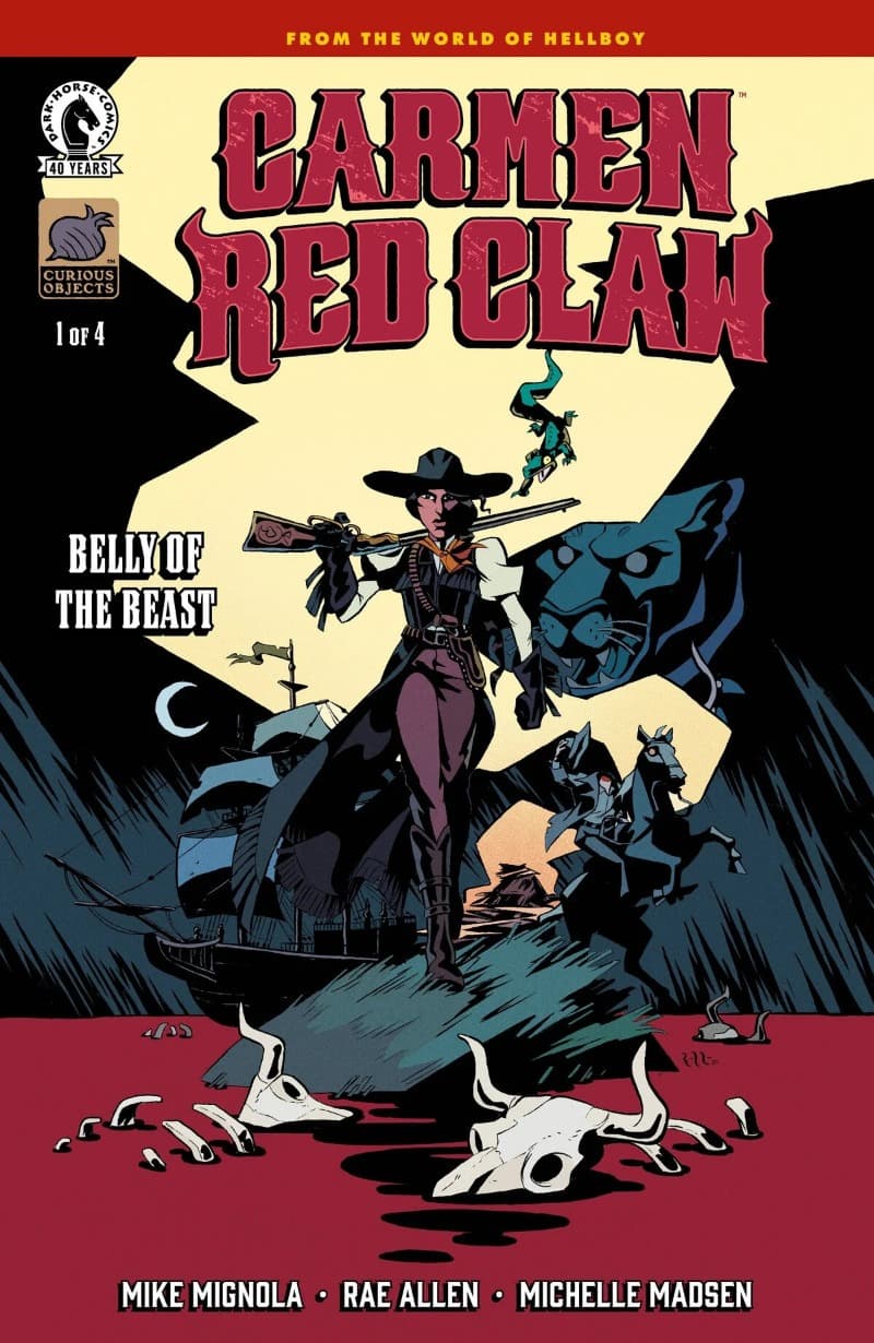 Carmen Red Claw: Belly of the Beast (2026-) comic cover - Read online free