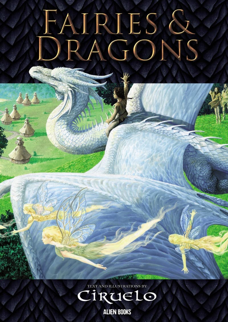 Ciruelo: Lord of the Dragons: Fairies & Dragons (2024) comic cover - Read online free