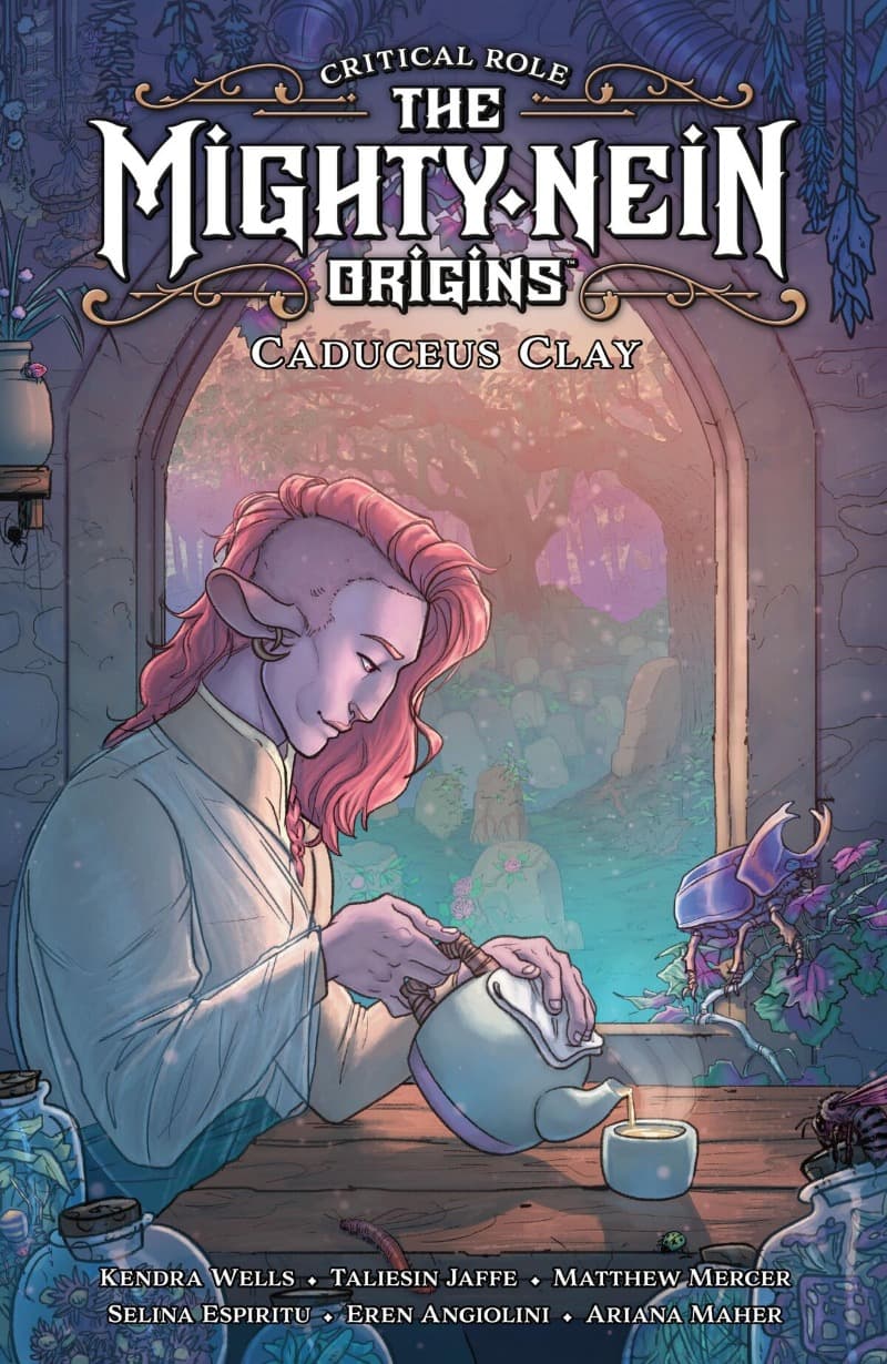 Critical Role: The Mighty Nein Origins - Caduceus Clay (2024) comic cover - Read online free