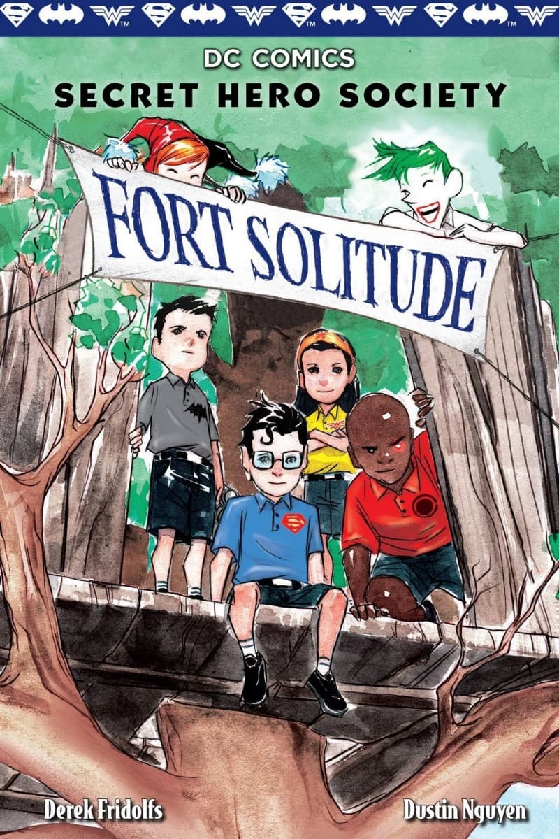 DC Comics: Secret Hero Society - Fort Solitude (2017) comic cover - Read online free