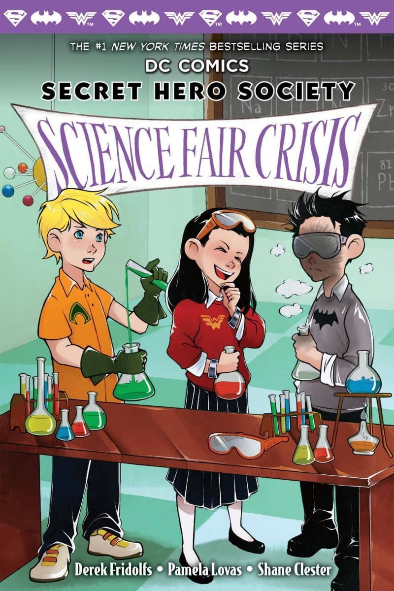 DC Comics: Secret Hero Society - Science Fair Crisis (2019) comic cover - Read online free