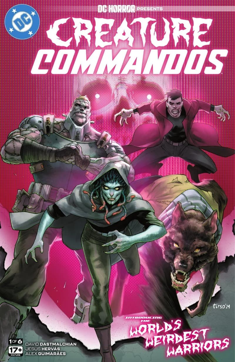 DC Horror Presents: Creature Commandos (2024-) comic cover - Read online free