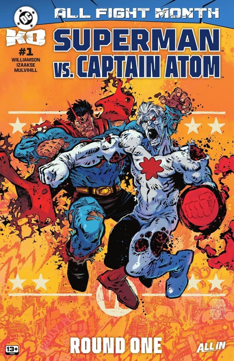 DC K.O.: Superman vs. Captain Atom (2025-) comic cover - Read online free