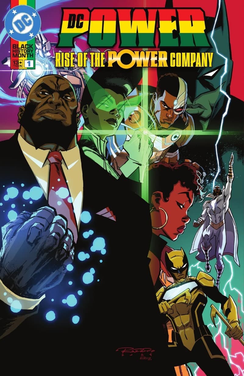 DC Power: Rise of the Power Company (2025) comic cover - Read online free