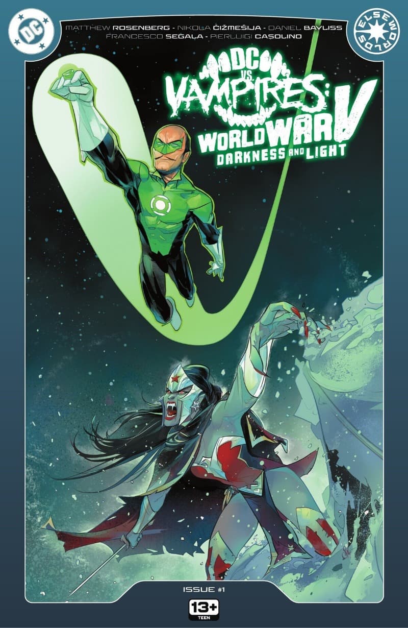 DC vs. Vampires: World War V - Darkness and Light (2025-) comic cover - Read online free