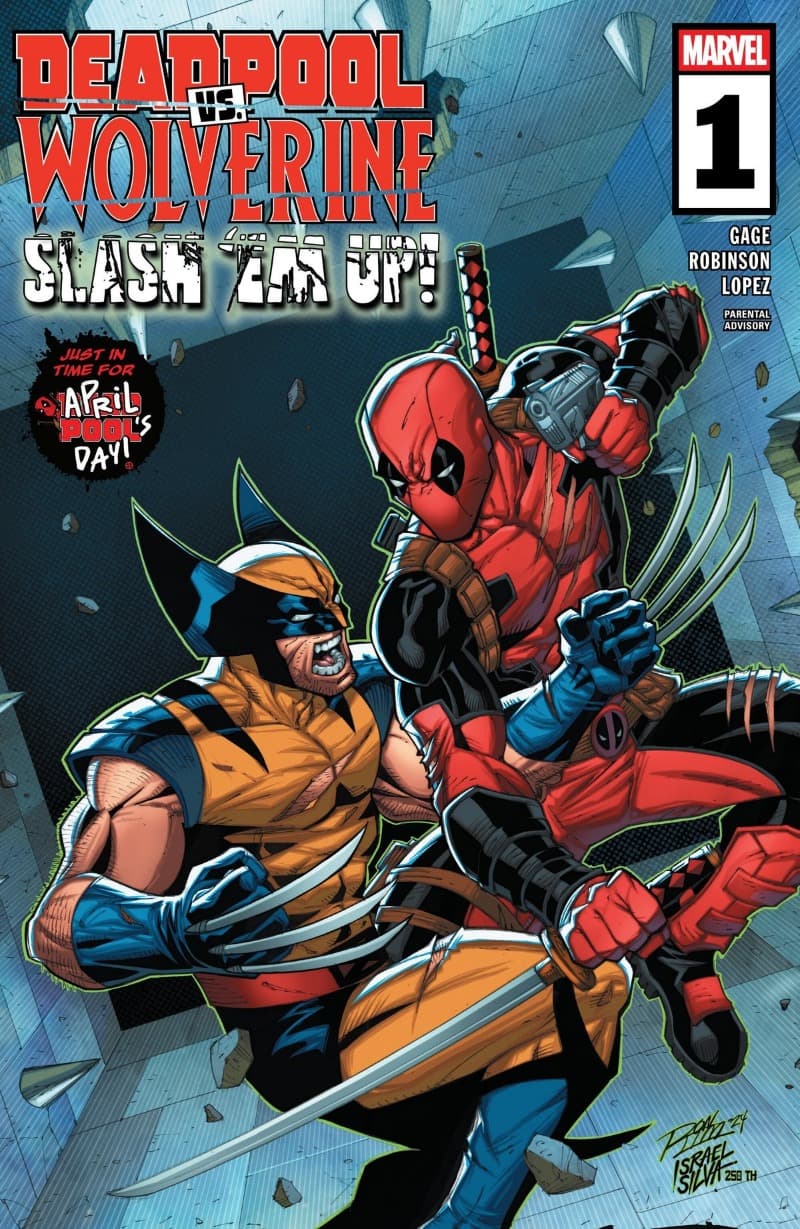 Deadpool vs. Wolverine: Slash 'Em Up (2025-) comic cover - Read online free