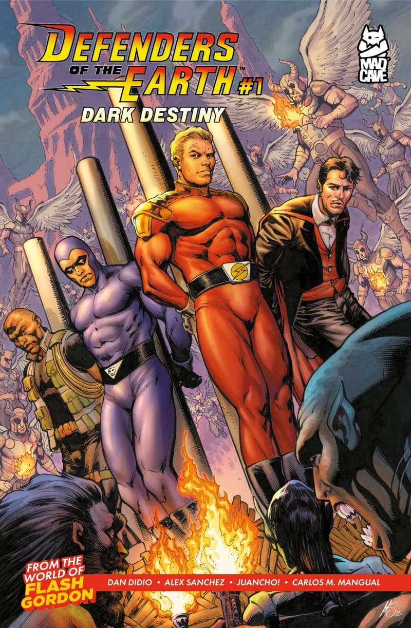 Defenders of the Earth: Dark Destiny (2025-) comic cover - Read online free