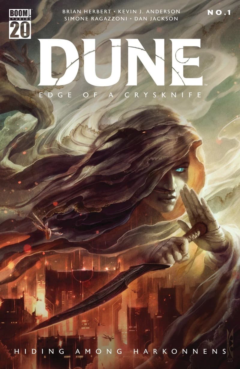 Dune: Edge of a Crysknife – Hiding Among Harkonnens (2025-) comic cover - Read online free