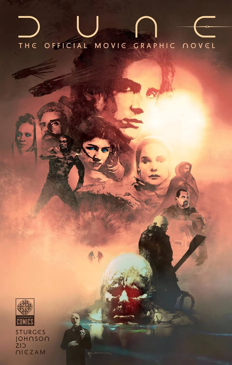 Dune: The Official Movie Graphic Novel (2022) comic cover - Read online free