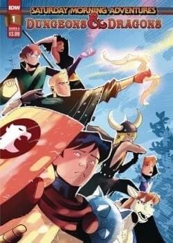 Dungeons and Dragons: Saturday Morning Adventures (2024-) comic cover - Read online free
