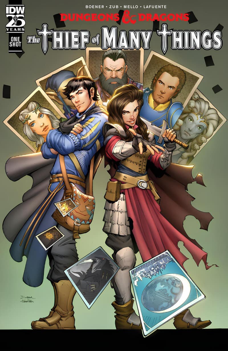 Dungeons and Dragons: The Thief of Many Things (2024-) comic cover - Read online free