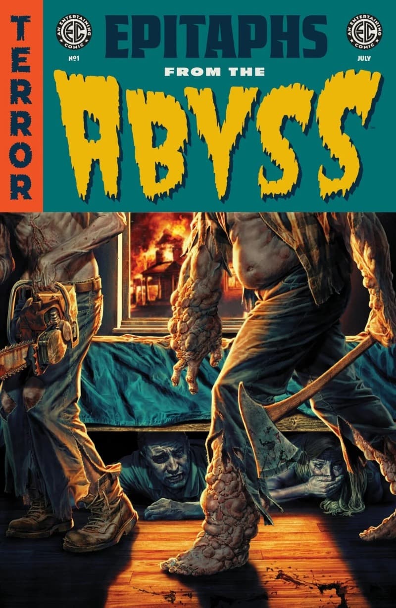 EC Terror: Epitaphs from the Abyss (2024-) comic cover - Read online free
