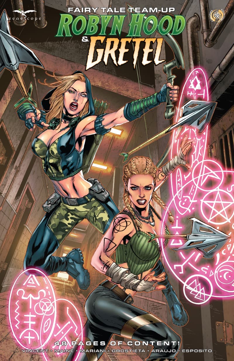 Fairy Tale Team-Up: Robyn Hood & Gretel (2024-) comic cover - Read online free