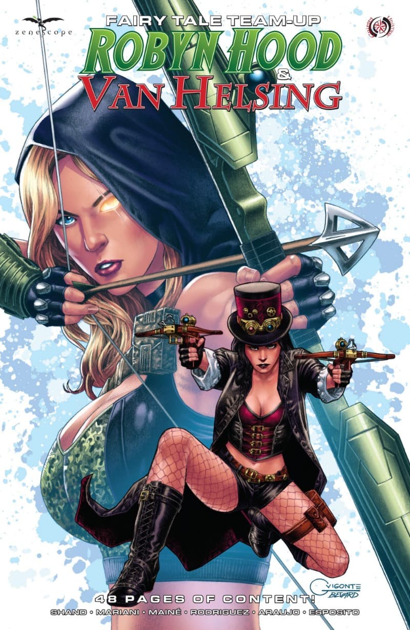 Fairy Tale Team Up: Robyn Hood & Van Helsing (2024-) comic cover - Read online free