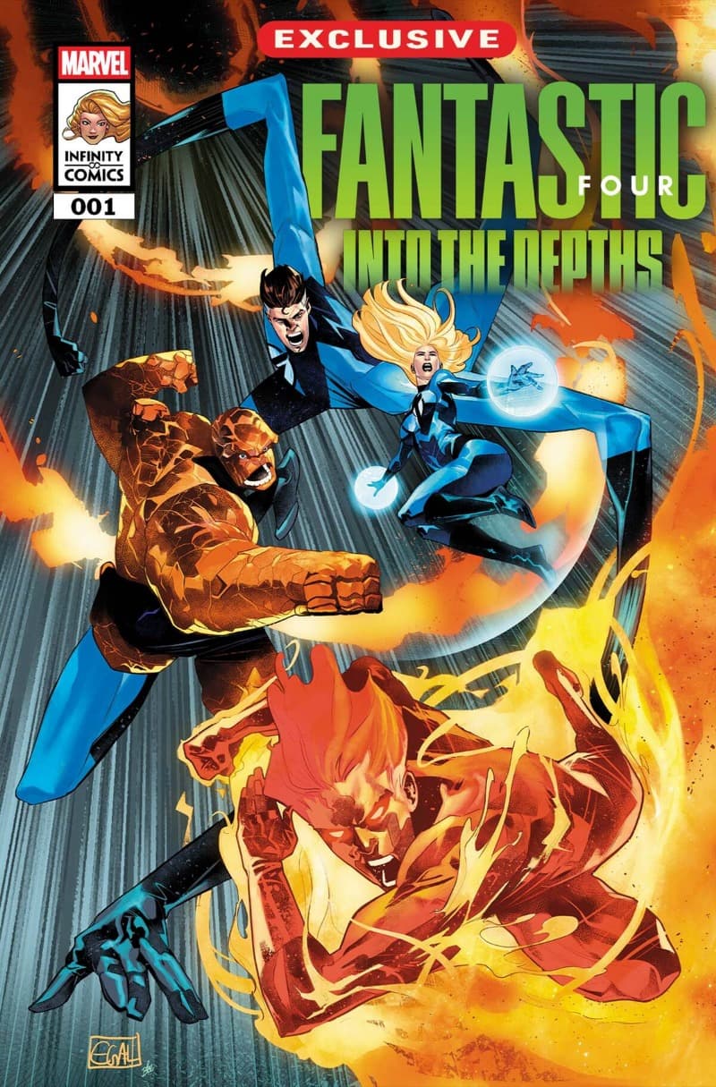Fantastic Four: Into the Depths Infinity Comic (2025-) comic cover - Read online free