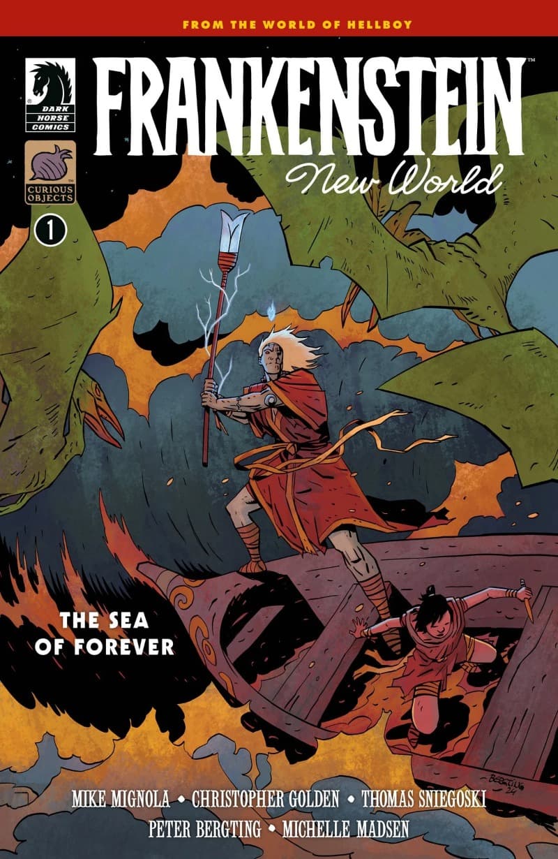 Frankenstein: New World - The Sea of Forever (2025-) comic cover - Read online free