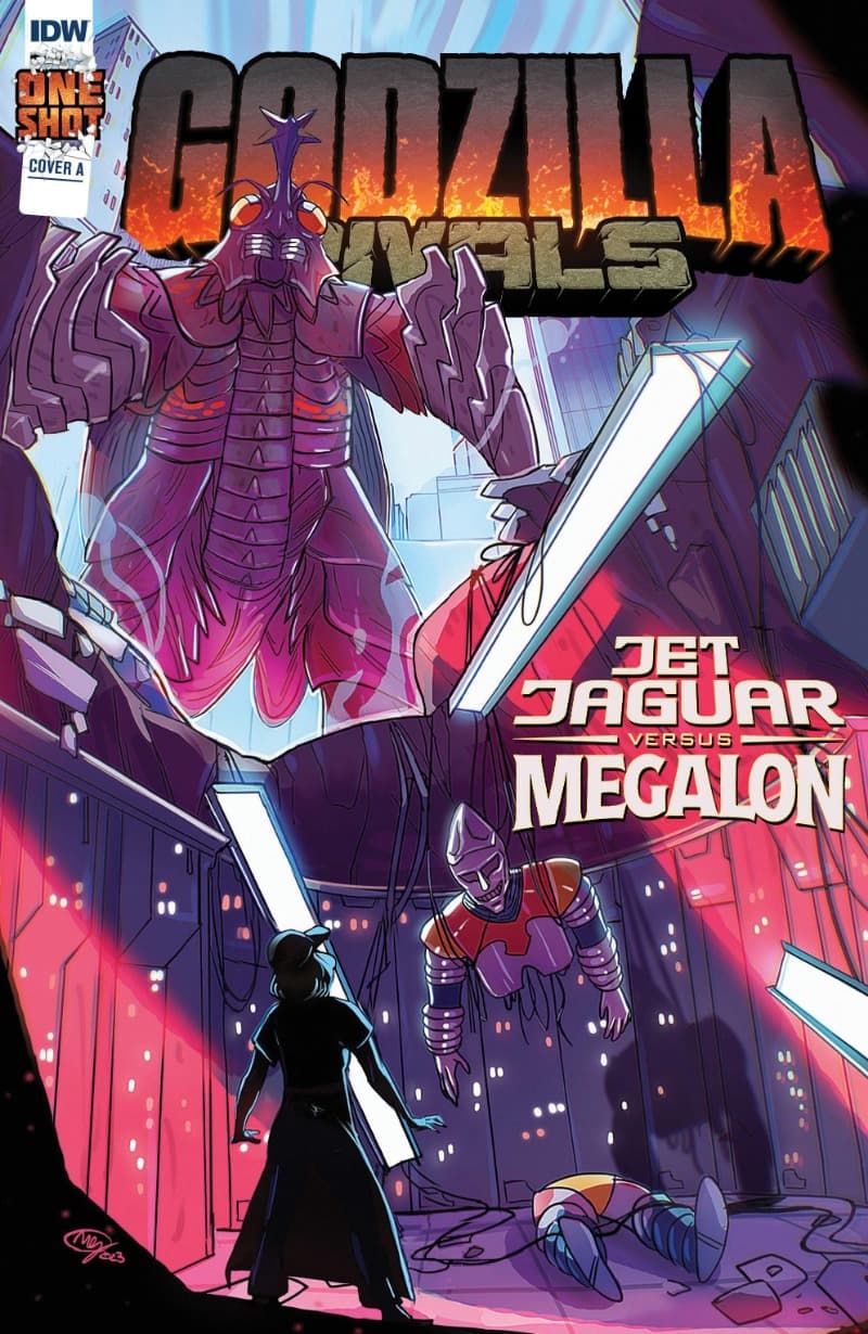 Godzilla Rivals: Jet Jaguar Vs. Megalon (2023-) comic cover - Read online free