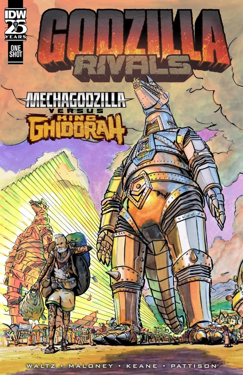 Godzilla Rivals: Mechagodzilla vs. King Ghidorah (2024-) comic cover - Read online free