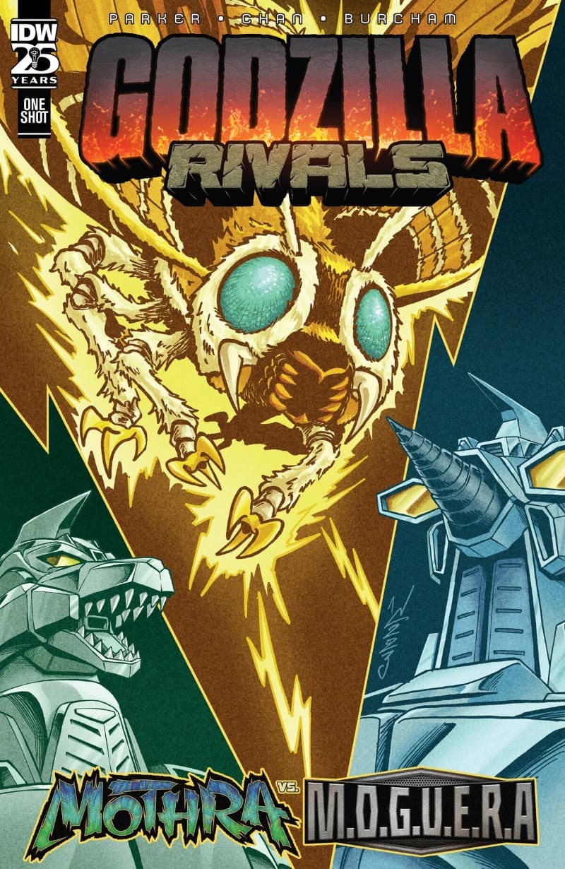 Godzilla Rivals: Mothra vs. Moguera (2024-) comic cover - Read online free