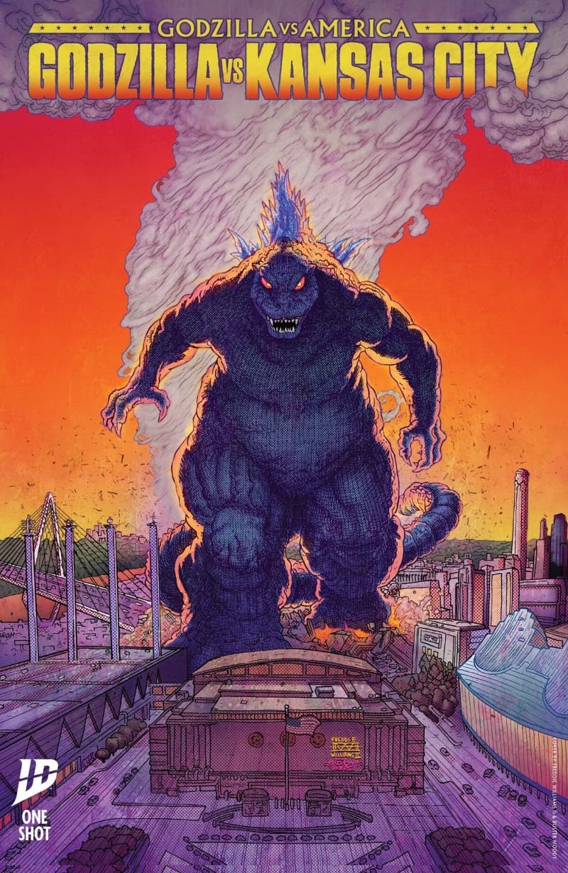 Godzilla vs. America: Kansas City (2025-) comic cover - Read online free