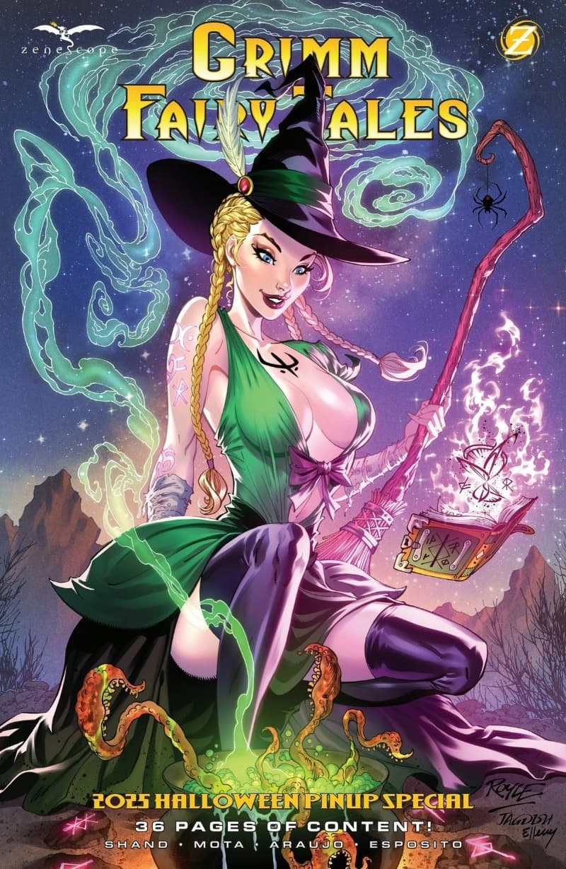 Grimm Fairy Tales: 2025 Halloween Pinup Special comic cover - Read online free