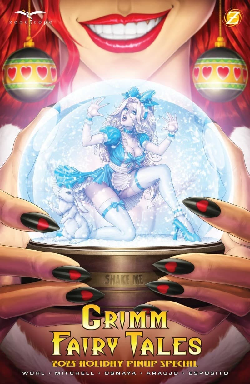 Grimm Fairy Tales: 2025 Holiday Pinup Special (2025) comic cover - Read online free