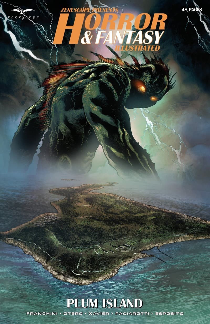Horror and Fantasy Illustrated: Plum Island (2024-) comic cover - Read online free