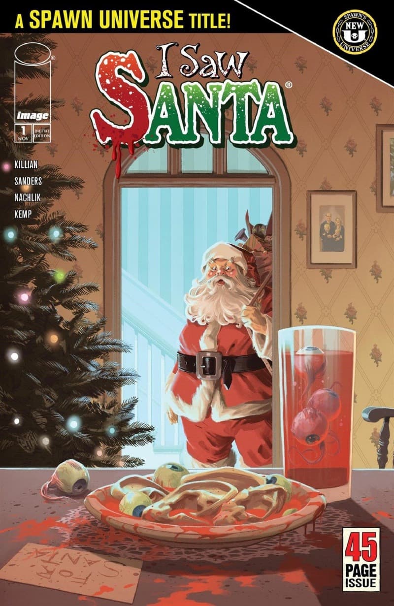 I Saw Santa: A Spawn Universe Christmas Story (2025) comic cover - Read online free