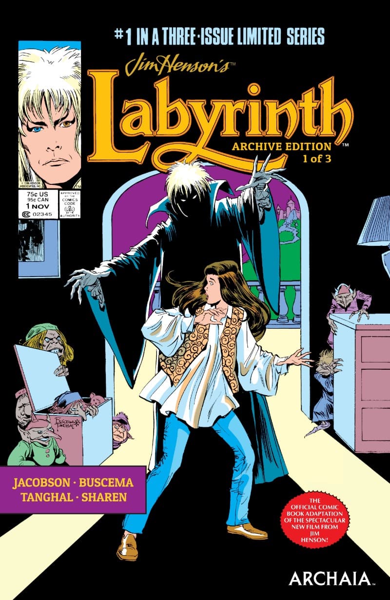 Jim Henson's Labyrinth: Archive Edition (2024-) comic cover - Read online free