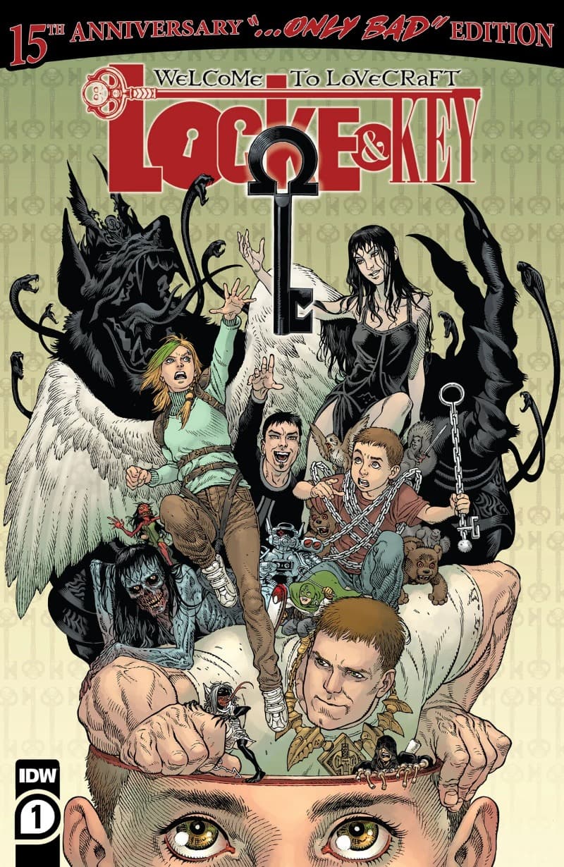 Locke & Key: Welcome To Lovecraft: 15th Anniversary Edition (2023) comic cover - Read online free
