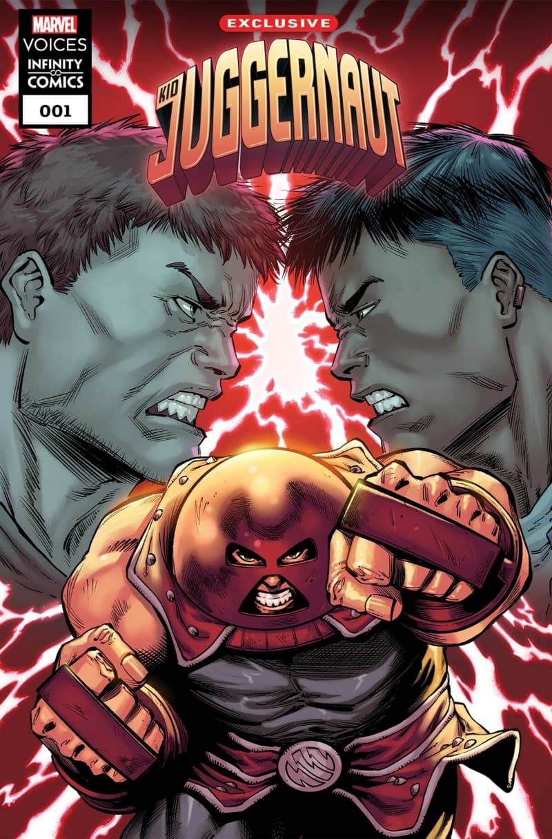 Marvelās Voices Infinity Comic: Kid Juggernaut (2024-) comic cover - Read online free