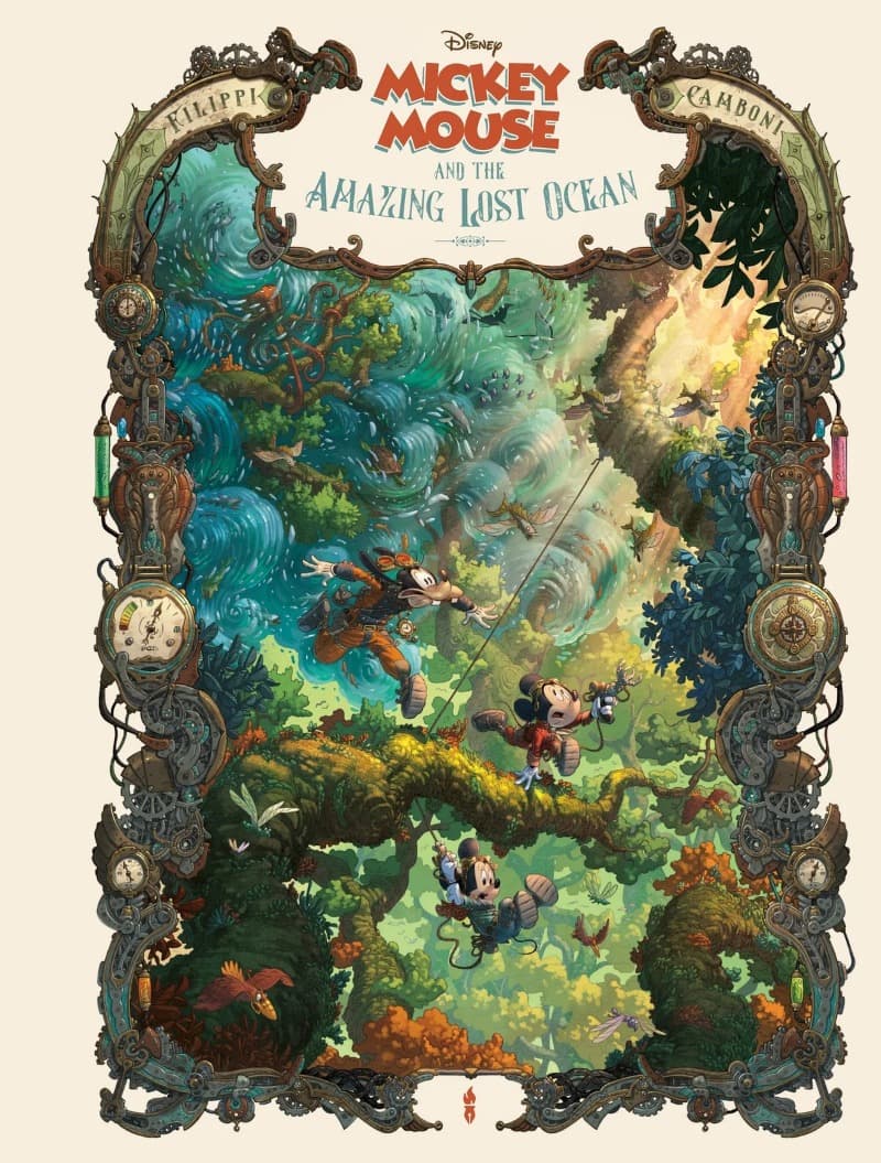 Mickey Mouse and the Amazing Lost Ocean (2025) comic cover - Read online free