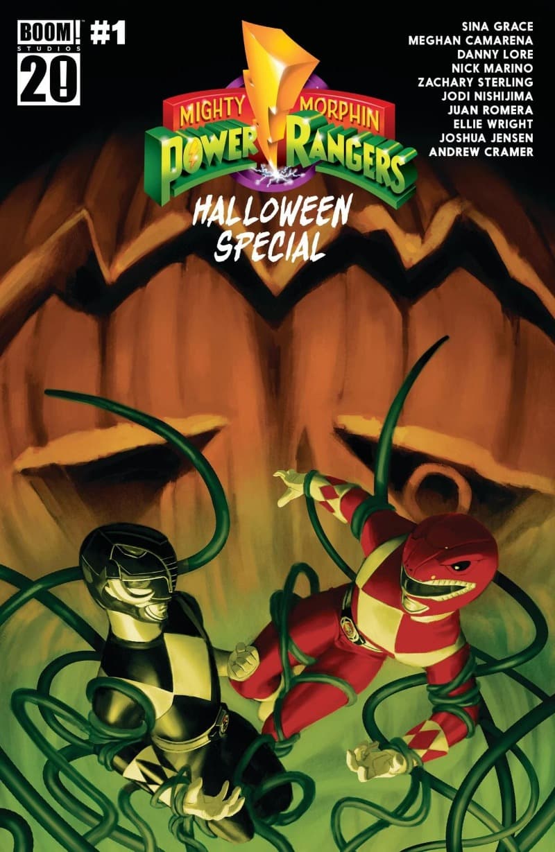 Mighty Morphin Power Rangers Halloween Special (2025) comic cover - Read online free