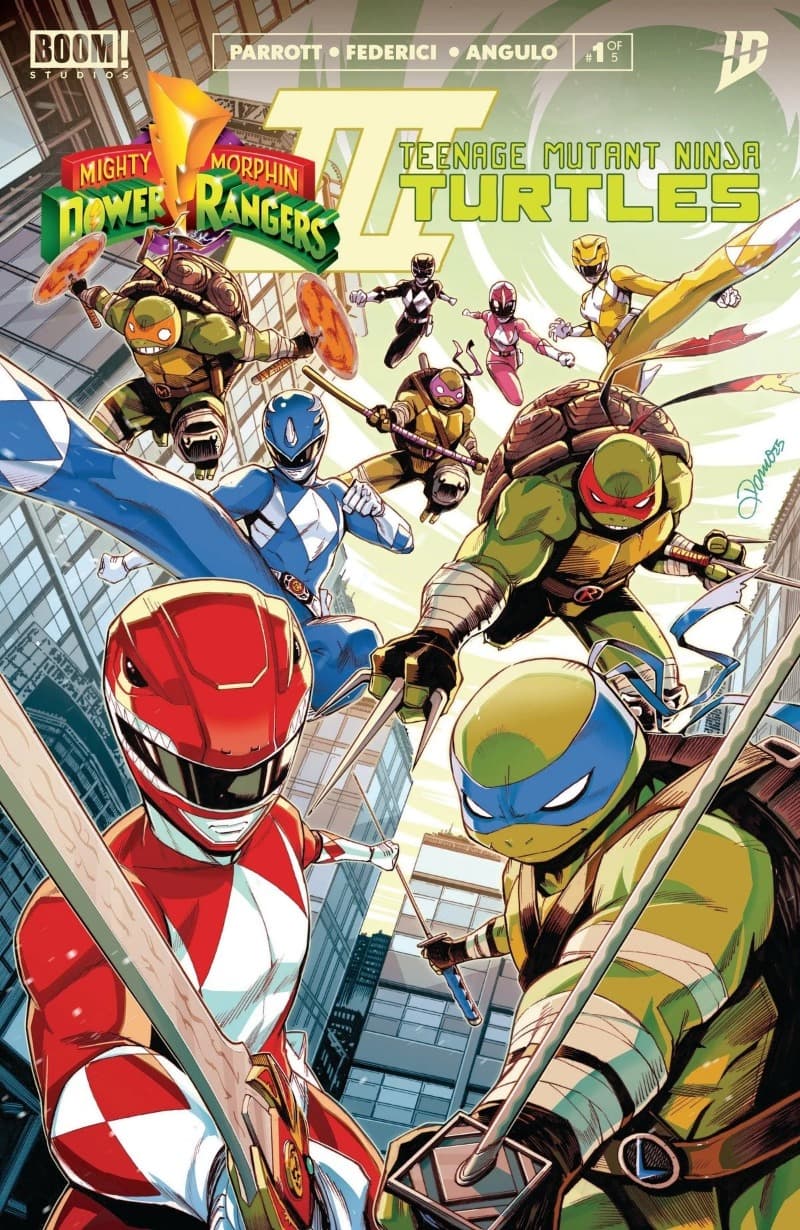 Mighty Morphin Power Rangers / Teenage Mutant Ninja Turtles III (2025-) comic cover - Read online free