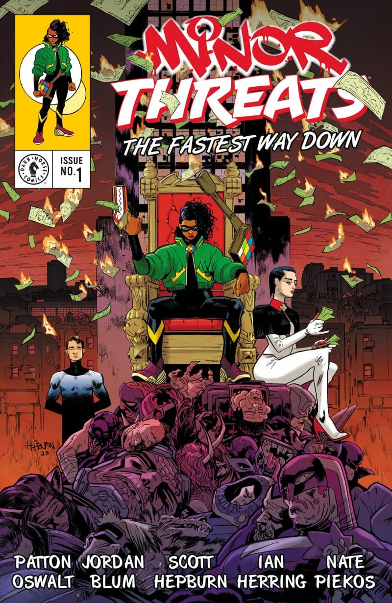 Minor Threats: The Fastest Way Down (2024-) comic cover - Read online free