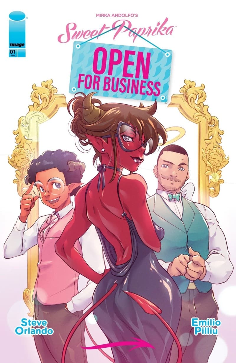 Mirka Andolfo's Sweet Paprika: Open for Business (2024-) comic cover - Read online free