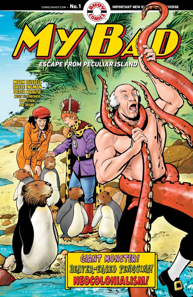 My Bad: Escape from Peculiar Island (2024-) comic cover - Read online free