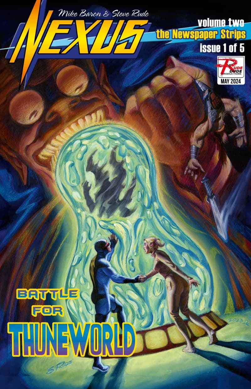 Nexus - The Newspaper Strips Vol. 2: Battle for Thuneworld (2024-) comic cover - Read online free