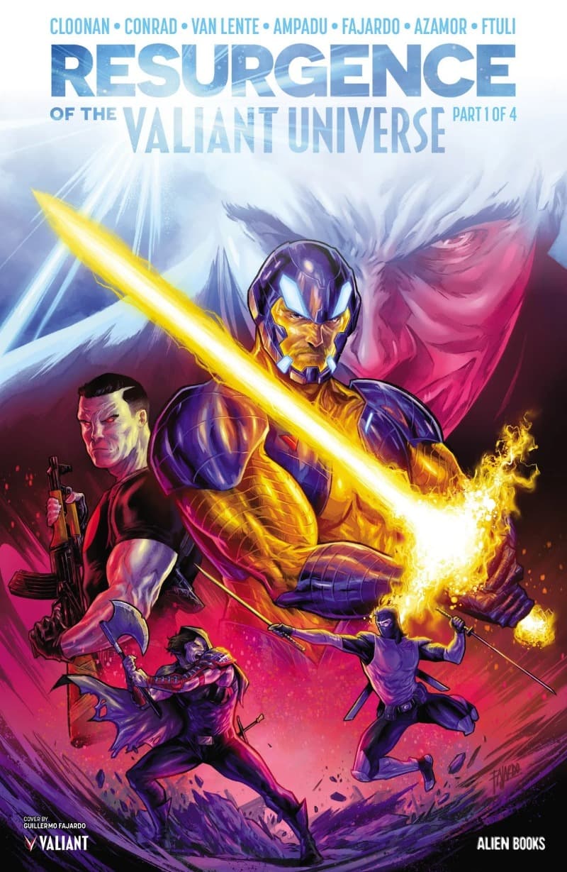 Resurgence of the Valiant Universe (2024-) comic cover - Read online free
