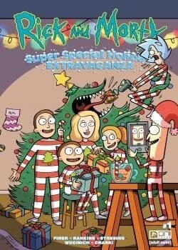 Rick and Morty: Super Special Holiday Extravaganza (2024) comic cover - Read online free