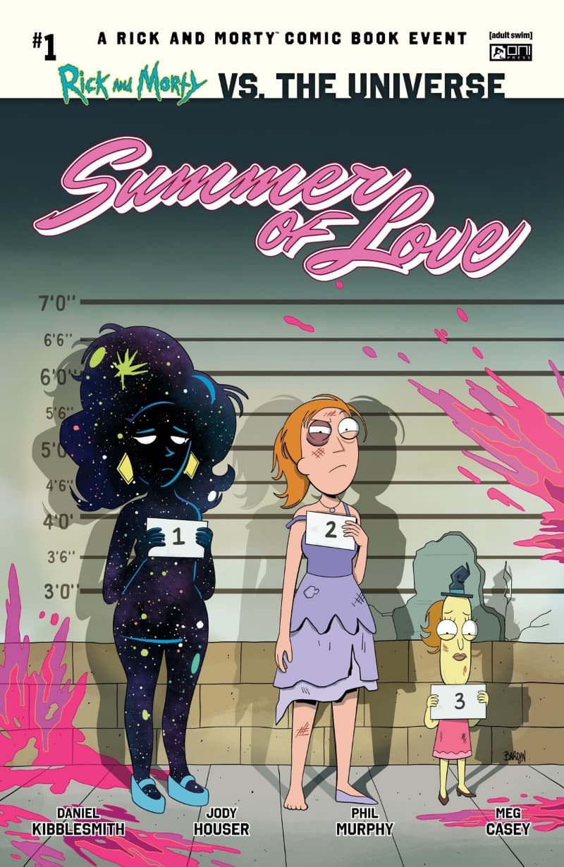 Rick and Morty vs. the Universe: Summer of Love (2025-) comic cover - Read online free